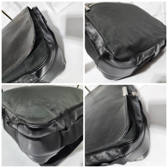 Authentic Louis Vuitton LV Monogram Messenger Bag Dark Green/Black - Picture 15 of 15